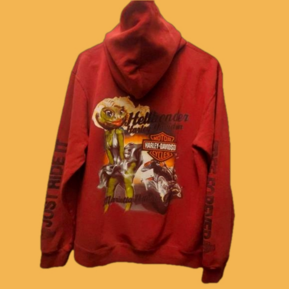 Harley-Davidson Tops - Women's size medium Harley Davidson hoodie